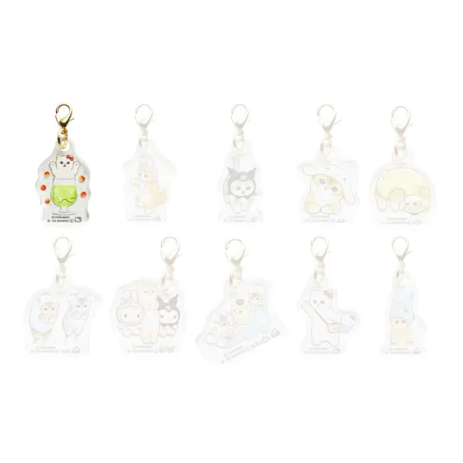 [Mofumofu Store] Mofusand x Sanrio Characters Mini Anhänger "Hello Kitty"