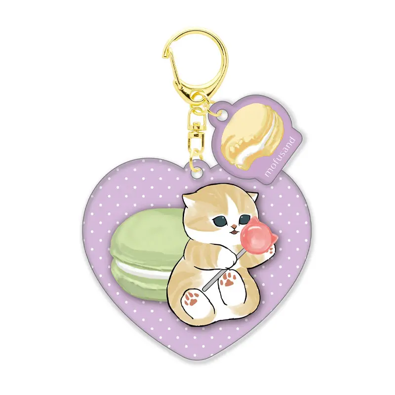 Mofusand Gashapon Anhänger Vol. 3 "Macaron"
