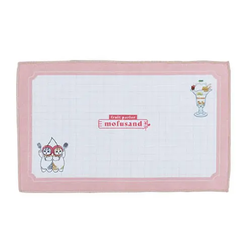 Mofusand Handtuch - Cherry Twins - Fruit Parlor Kuji (35 x 21 cm)