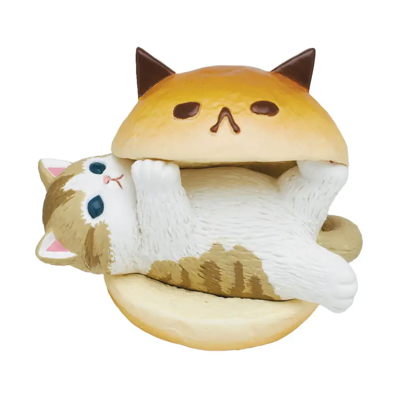Mofusand Maritozzo Mascot Gashapon Figuren-Anhänger Catbun