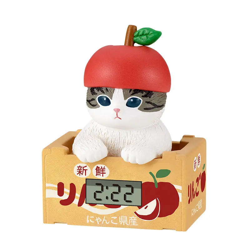 Mofusand Nyan Watch Gashapon Figur "Apfel"