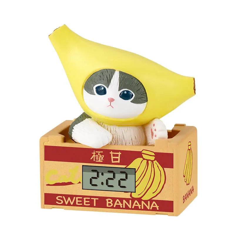 Mofusand Nyan Watch Gashapon Figur "Banane"