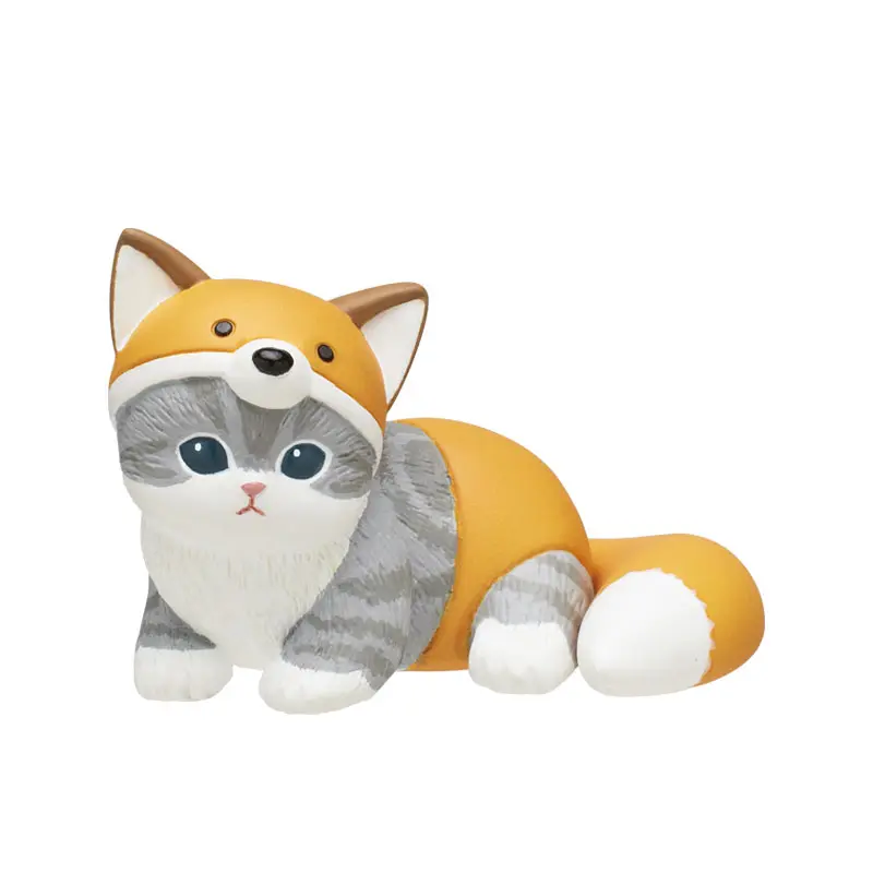 Mofusand Nyanpants! Gashapon Figur "Fuchs"