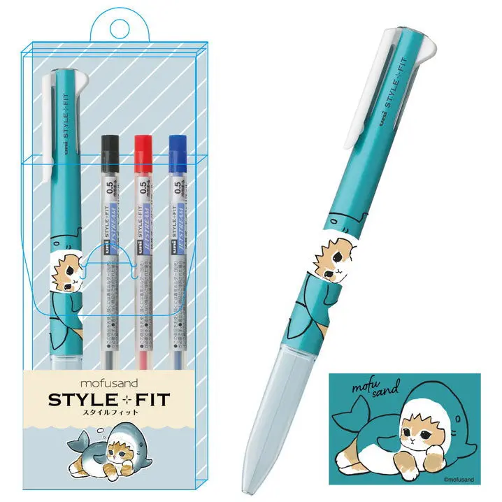 Mofusand Style Fit Kugelschreiber mit drei austauschbaren Minen