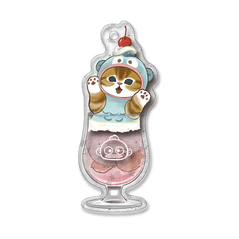 Mofusand x Sanrio Characters Gashapon Anhänger "Hangyodon"