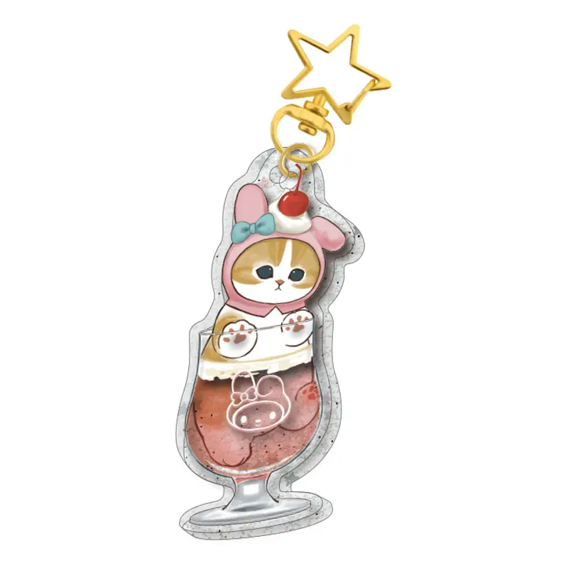 Mofusand x Sanrio Characters Gashapon Anhänger "My Melody"