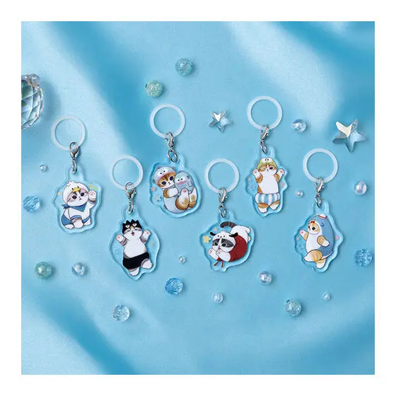Mofusand x Sanrio Characters Gashapon Schirm-Anhänger "Tuxedo Sam"