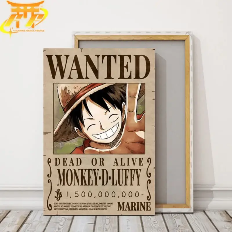 Monkey D. Luffy Poster Wanted– One Piece