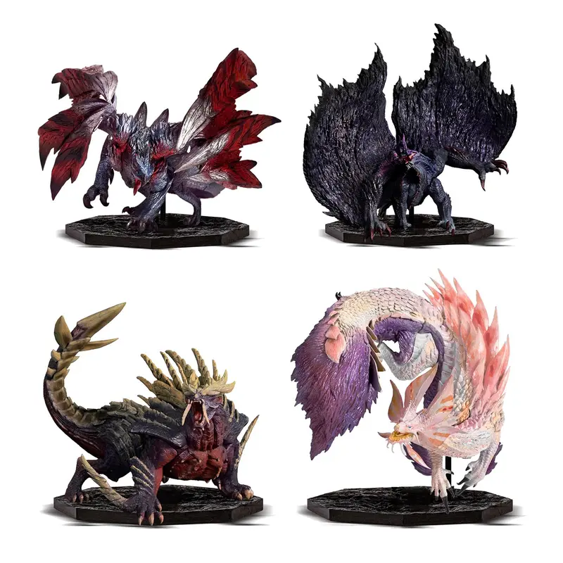 Monster Hunter - Figure Builder Cube (Volume 1) - 4er-Pack Premium Figuren-Set - Capcom