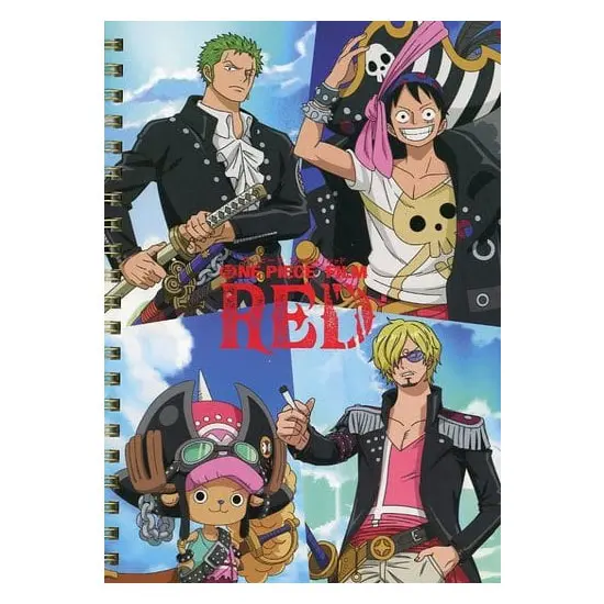 [Mugiwara Store] One Piece Film Red A5 Ringnotizheft Fuji TV Limited
