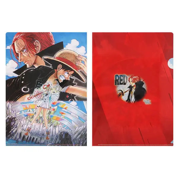 [Mugiwara Store] One Piece Film Red Clearfile