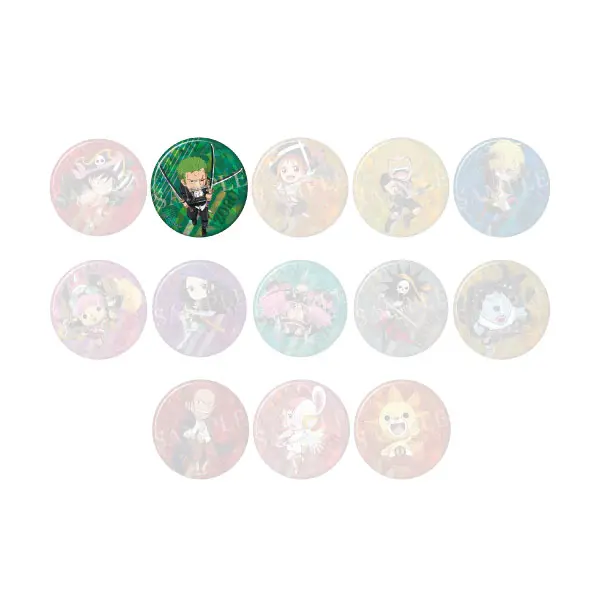 [Mugiwara Store] One Piece Film Red Holo Button Lorenor Zoro