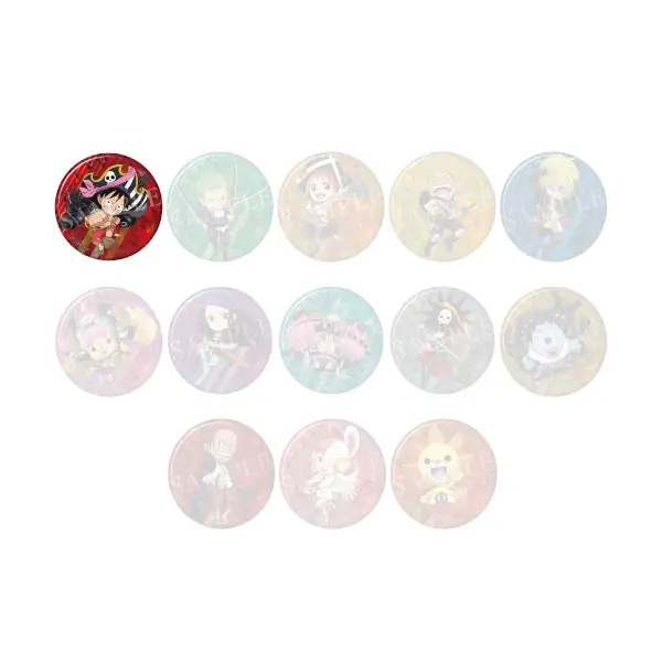 [Mugiwara Store] One Piece Film Red Holo Button Monkey D. Ruffy