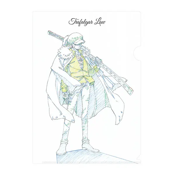 [Mugiwara Store] One Piece Illustration Works Clearfile Trafalgar Law