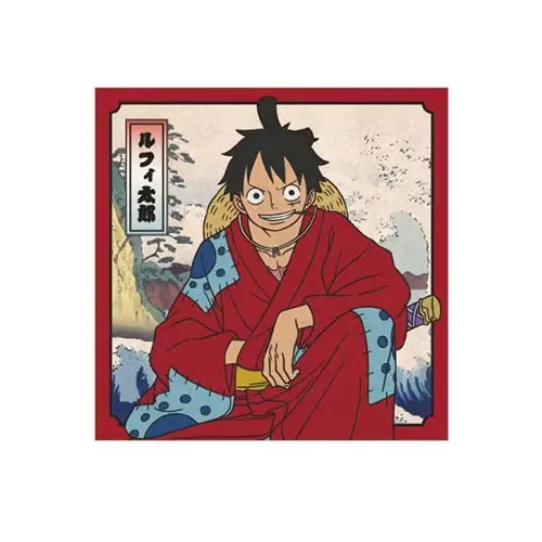 [Mugiwara Store] One Piece Wano Kuni Notizblock Monkey D. Ruffy