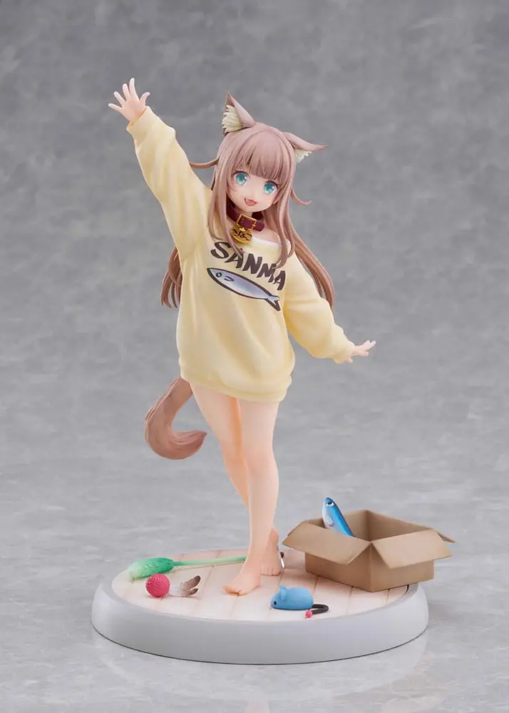 My Cat Is a Kawaii Girl Statue 1/6 Kinako Play With Ver. AmiAmi 21 cm