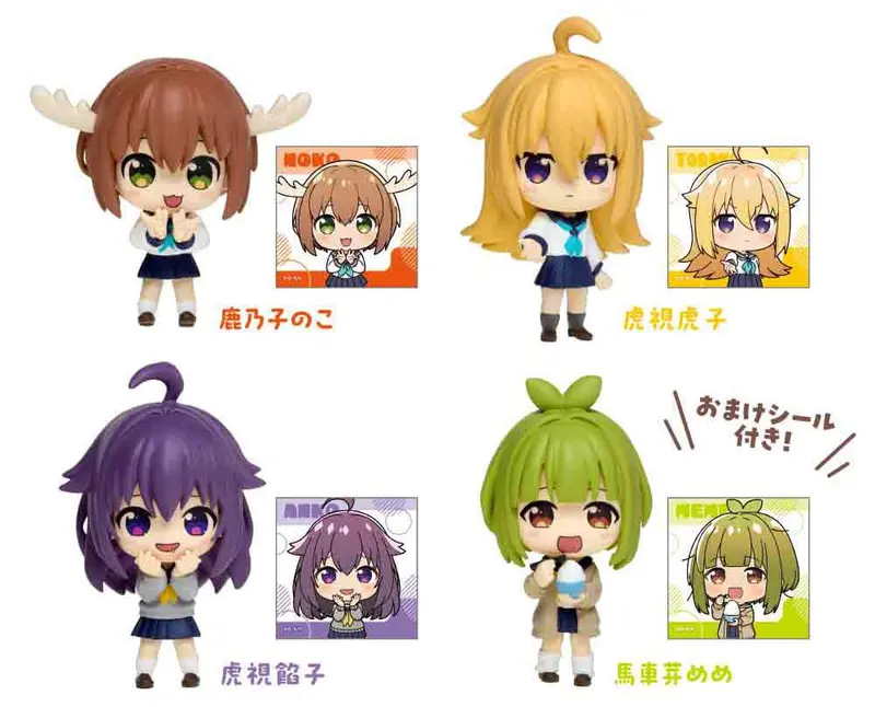 My Deer Friend Nokotan PVC 6 Figuren Rich Box Ver. 5 cm Sortiment
