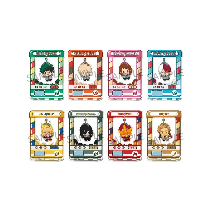 My Hero Academia 8 Acryl Figuren Chara Catcher Blind Box 9 cm