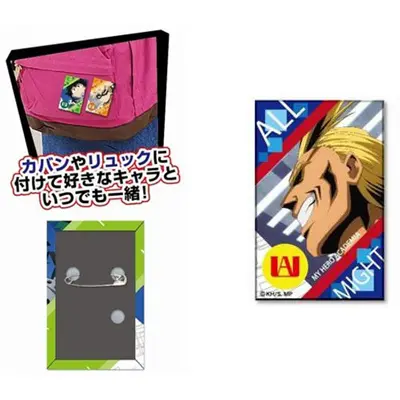 My Hero Academia Aluminium Button All Might
