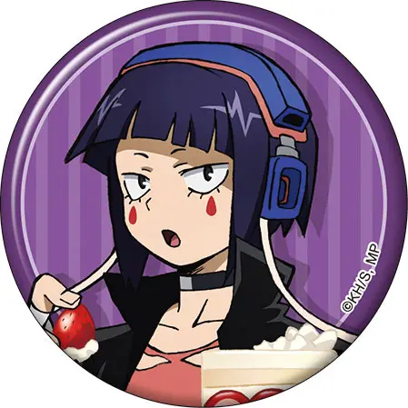 My Hero Academia Battle Cake Button Kyoka Jiro