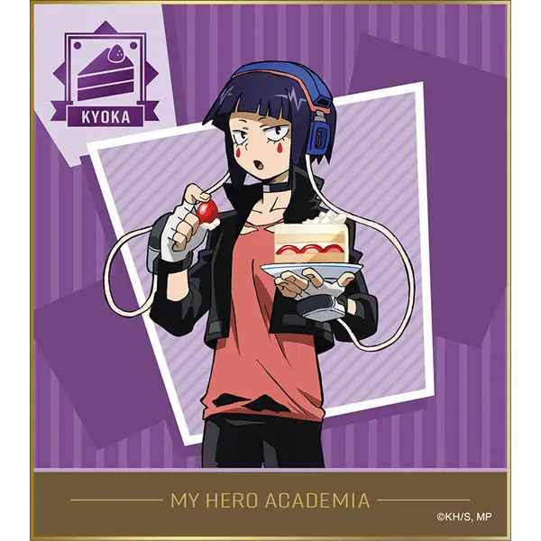 My Hero Academia Battle Cake Shikishi Kyoka Jiro