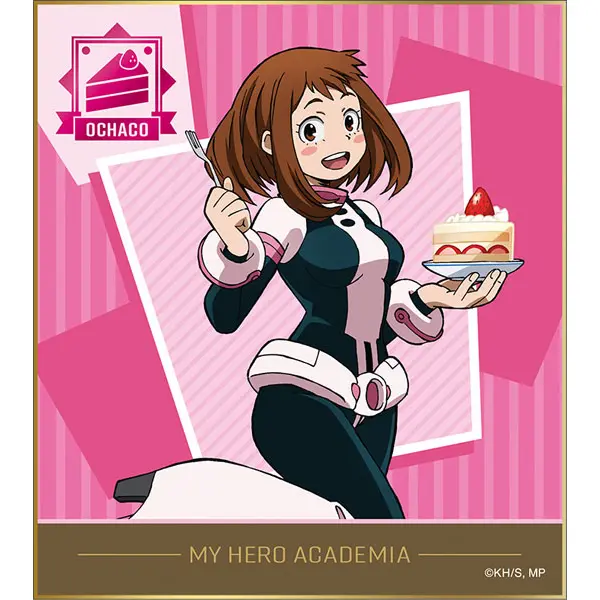 My Hero Academia Battle Cake Shikishi Ochaco Uraraka