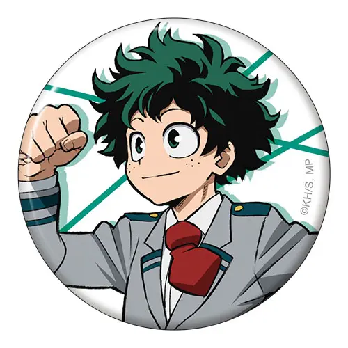My Hero Academia Chara Let's Start Button Izuku Midoriya