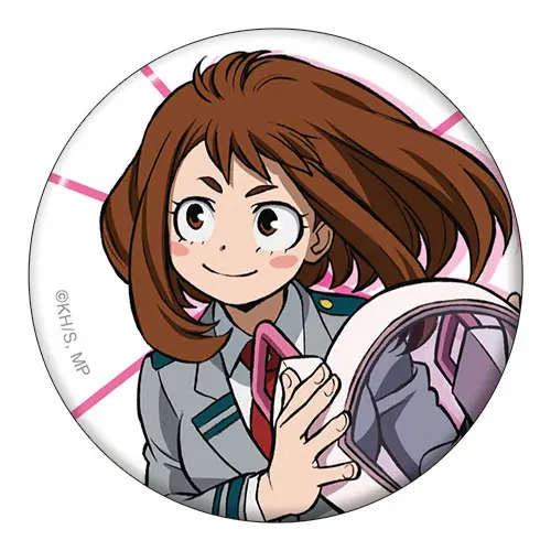 My Hero Academia Chara Let's Start Button Ochaco Uraraka