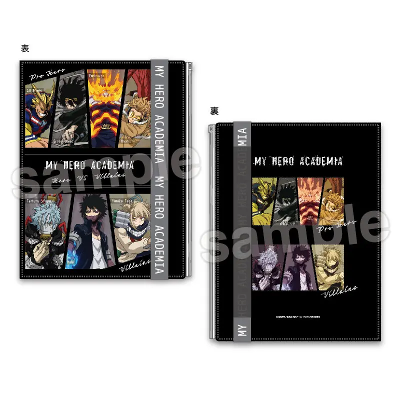 My Hero Academia Clearfile-Mappe "Pro Hero VS Villains"