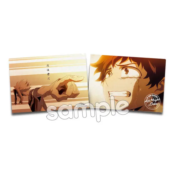 My Hero Academia Clearfile - Spirits Files Vol. 3 All Might & Izuku Midoriya