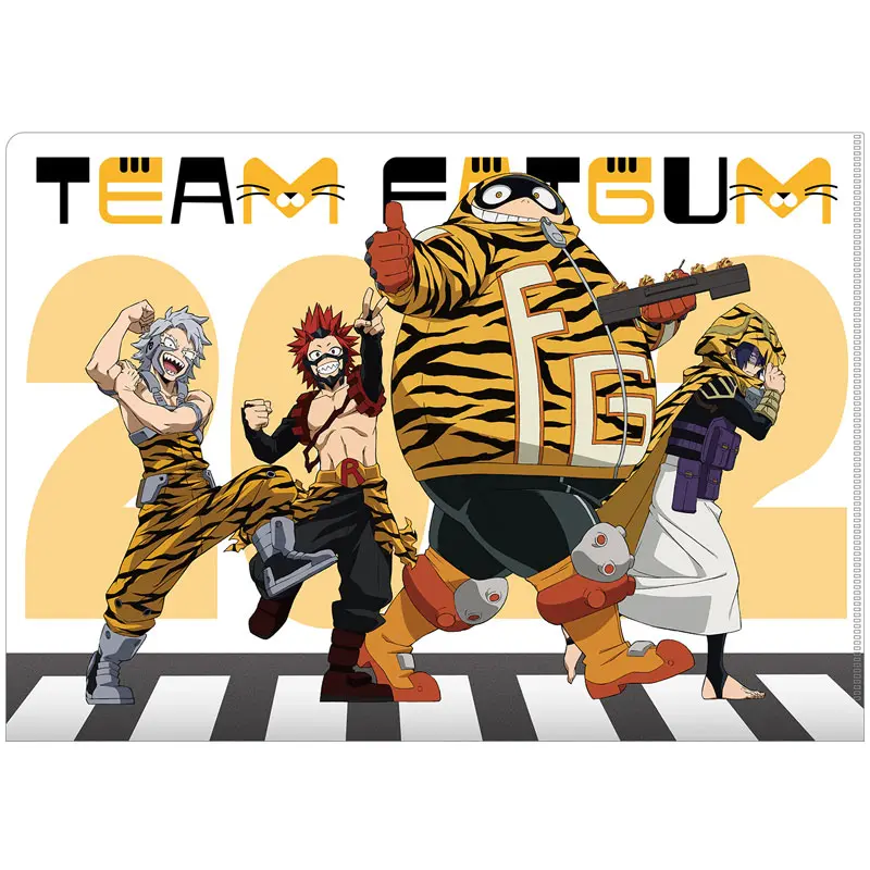 My Hero Academia Clearfile "Team Fatgum"