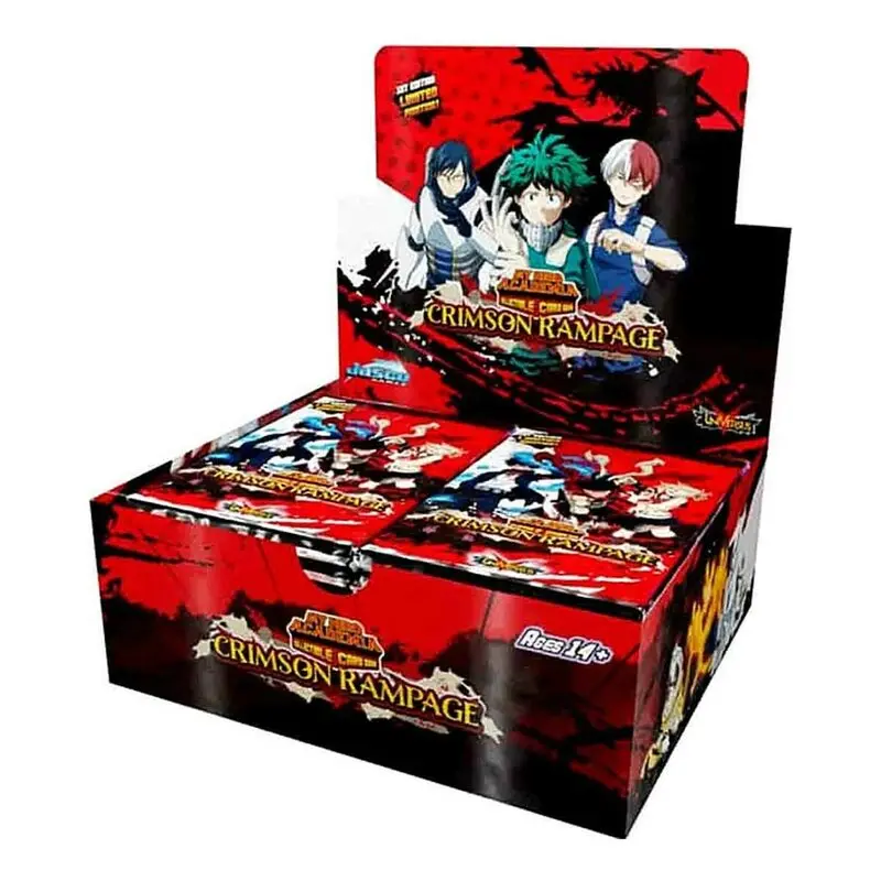 My Hero Academia Crimson Rampage 1st Edition TCG Booster Series 02 (EN)