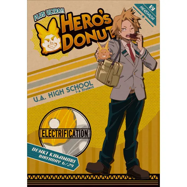 My Hero Academia Donut Clearfile Denki Kaminari