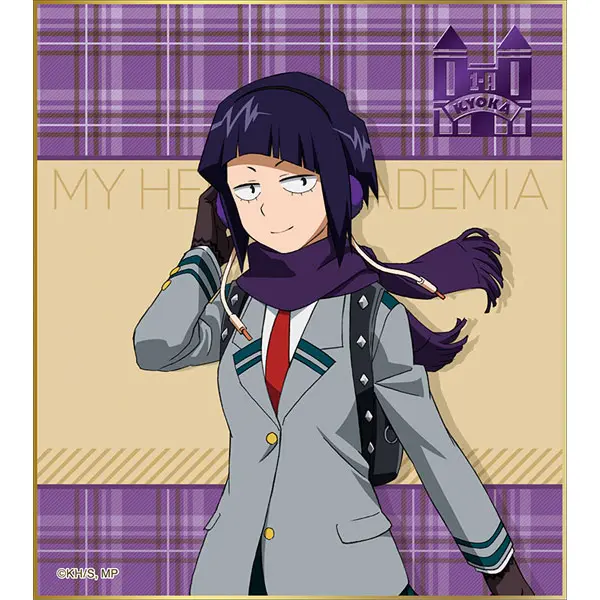 My Hero Academia Go To School Shikishi Kyoka Jiro