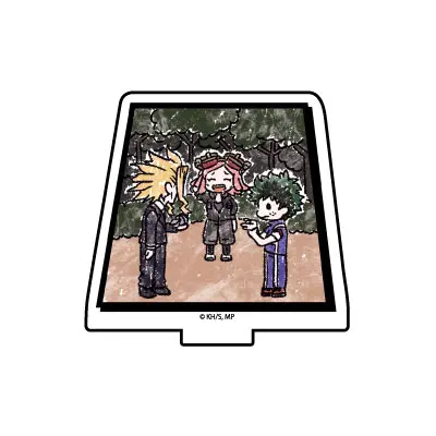 My Hero Academia GraffArt Mini Aufsteller Ver. C Izuku Midoriya & Denki Kaminari & Mei Hatsume