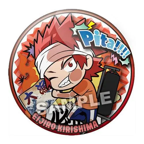 My Hero Academia Heights Alliance Pita! Button Eijiro Kirishima
