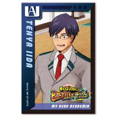 My Hero Academia Hero Battle Rush Button Tenya Iida