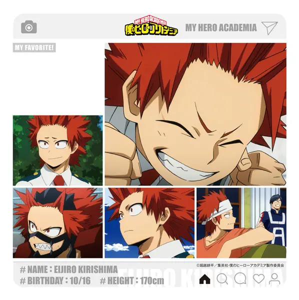 My Hero Academia Insta-Style Aufsteller Vol. 2 Eijiro Kirishima
