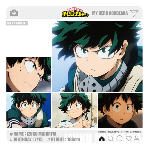 My Hero Academia Insta-Style Aufsteller Vol. 2 Izuku Midoriya