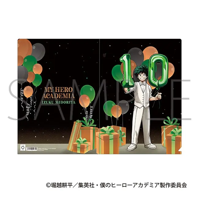 My Hero Academia Izuku Clearfile - 10th Anniversary Ver. (DIN A4)