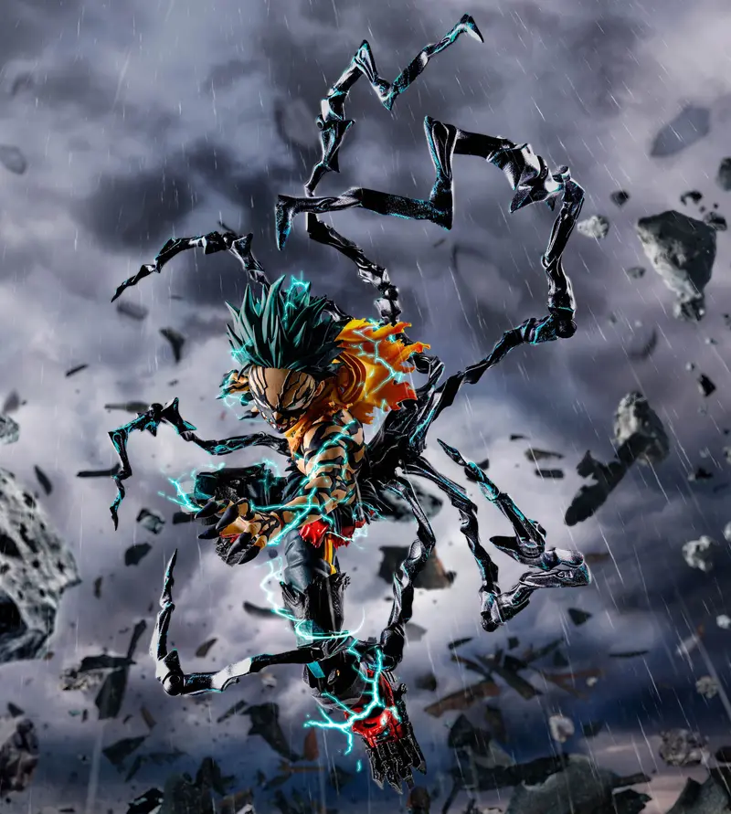 My Hero Academia - Izuku Midoriya (Deku) - Overlay - S.H. Figuarts Figur (Bandai)