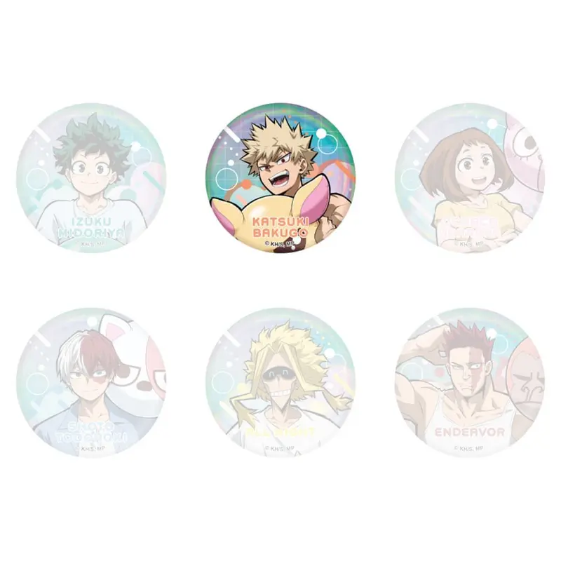 My Hero Academia Katsuki Button - Animal Beach Ball! - Pop Up Store