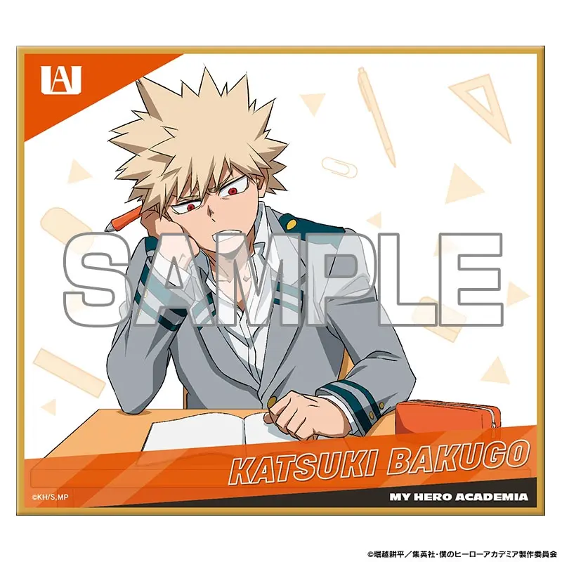 My Hero Academia Katsuki Shikishi - Study Version