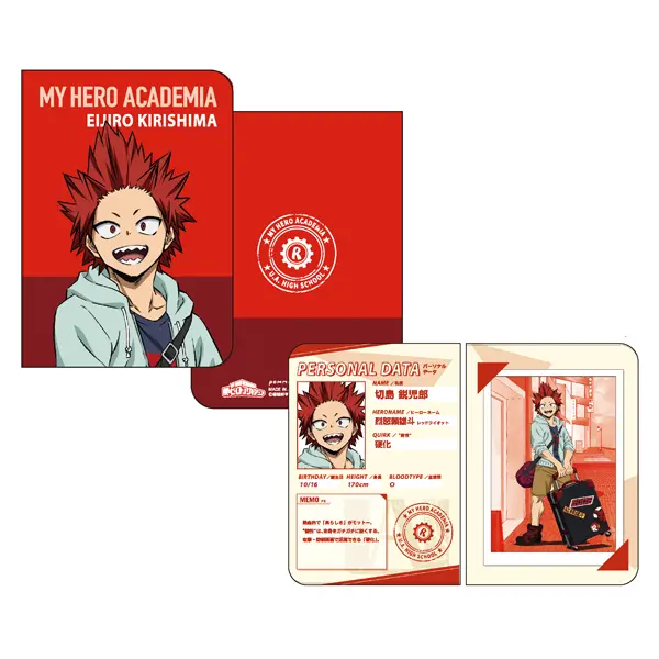 My Hero Academia Mini Notizheft Eijiro Kirishima