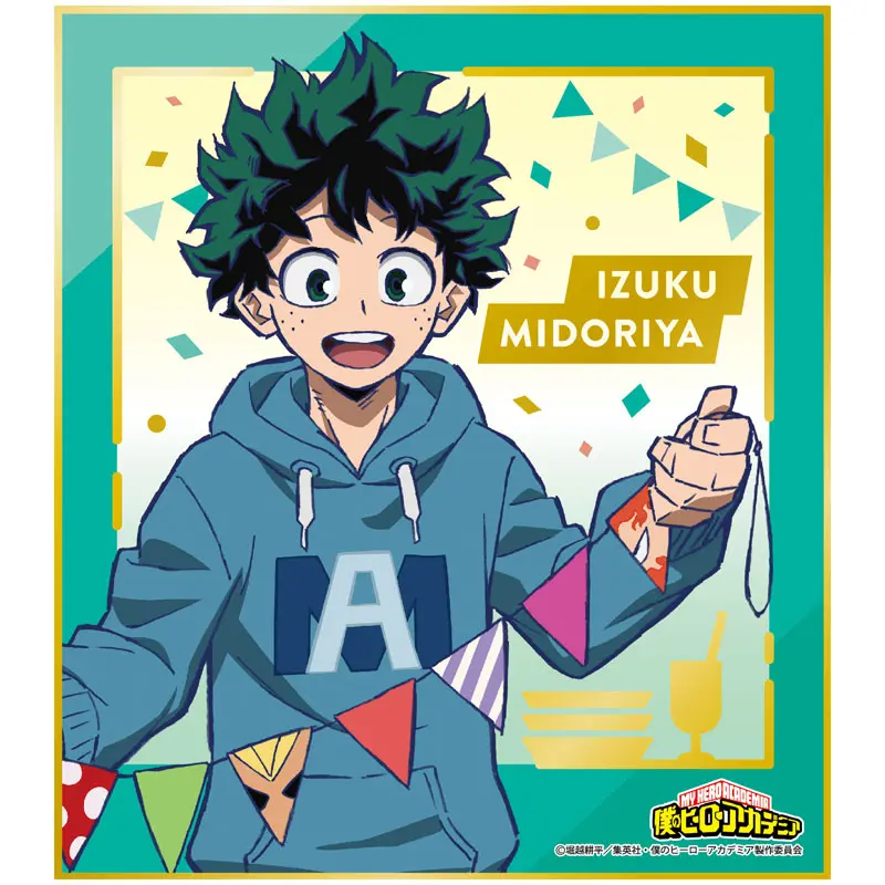 My Hero Academia Party Shikishi Izuku Midoriya