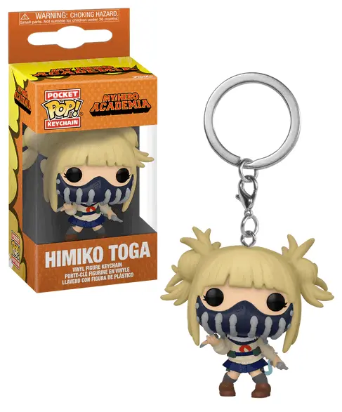 My Hero Academia POP! Vinyl Schlüsselanhänger 4 cm Toga w/Face Cover