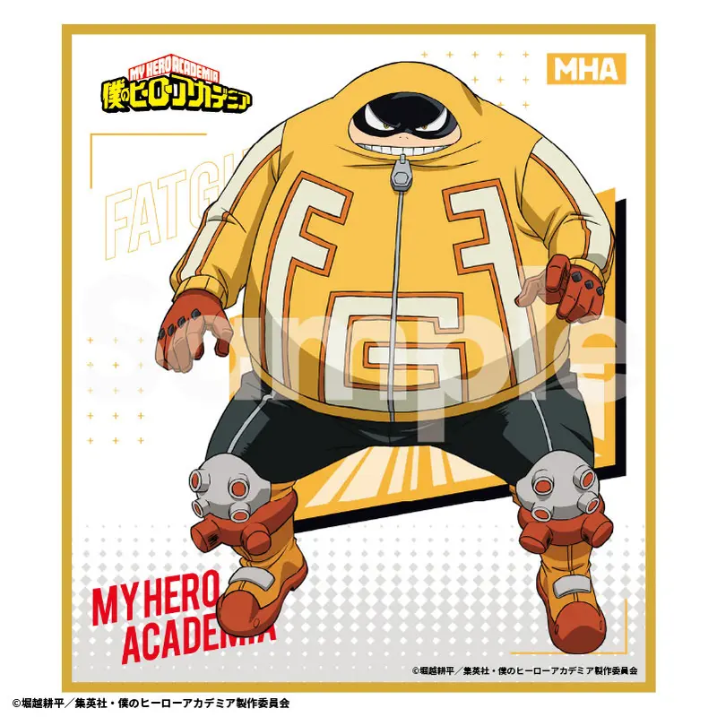 My Hero Academia Season 6 Vol. 2 Shikishi Fat Gum