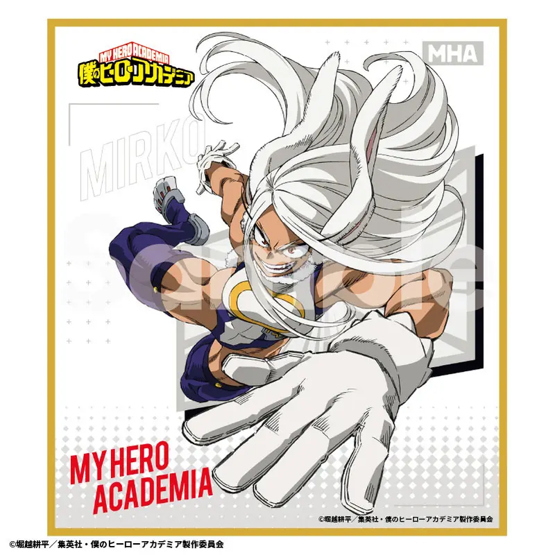 My Hero Academia Season 6 Vol. 2 Shikishi Mirko