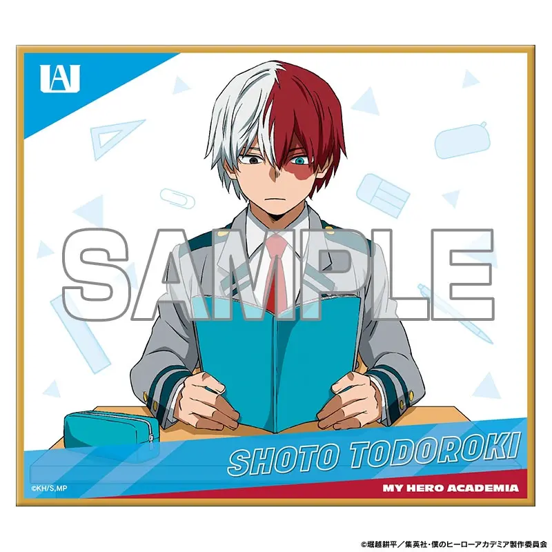 My Hero Academia Shoto Shikishi - Study Version