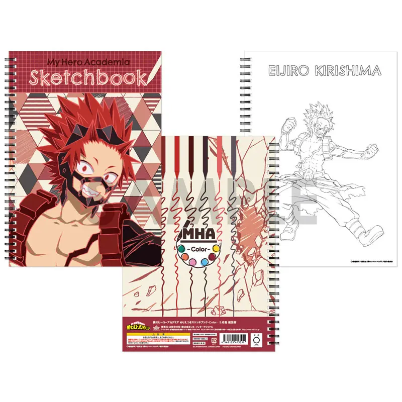 My Hero Academia Skizzenbuch Eijiro Kirishima